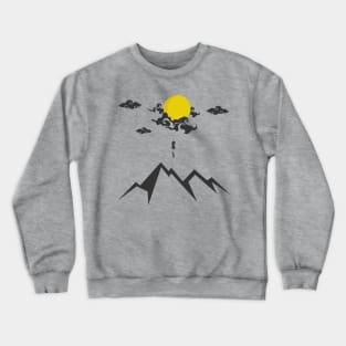 Fly me to the moon Crewneck Sweatshirt